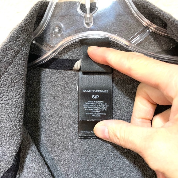 The North Face Women Fleece Pullover Half Zip Grey Small - Picture 6 of 15